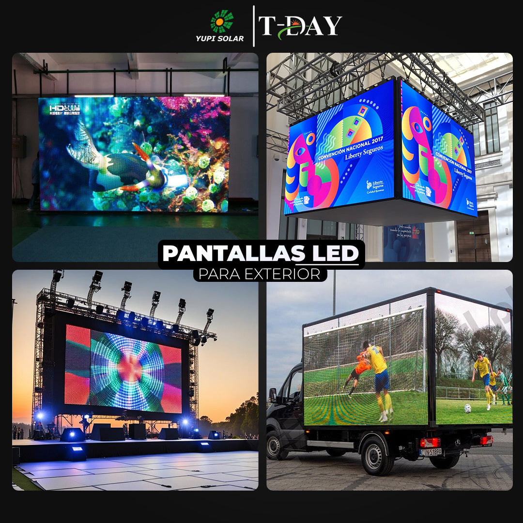 Pantalla led de 6 Módulos con procesador