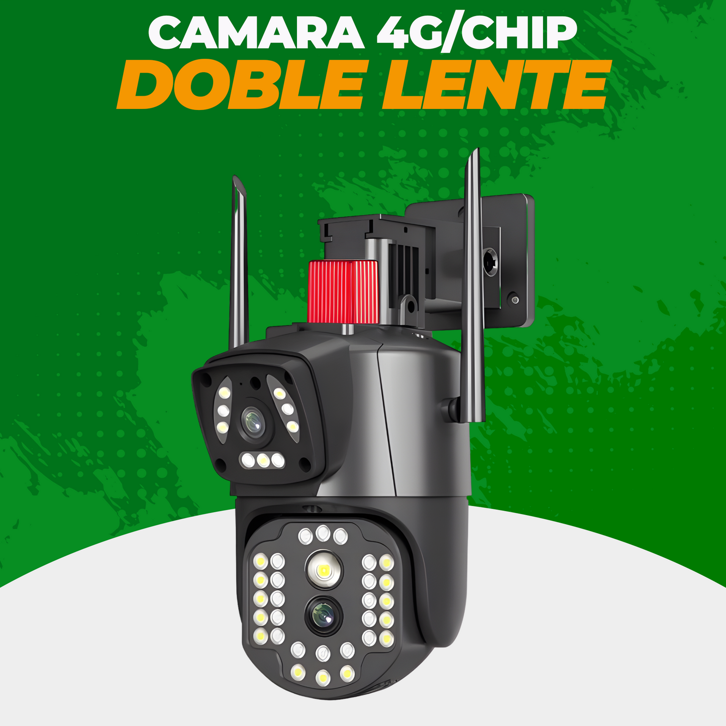 Cámara 4G/CHIP de doble lente