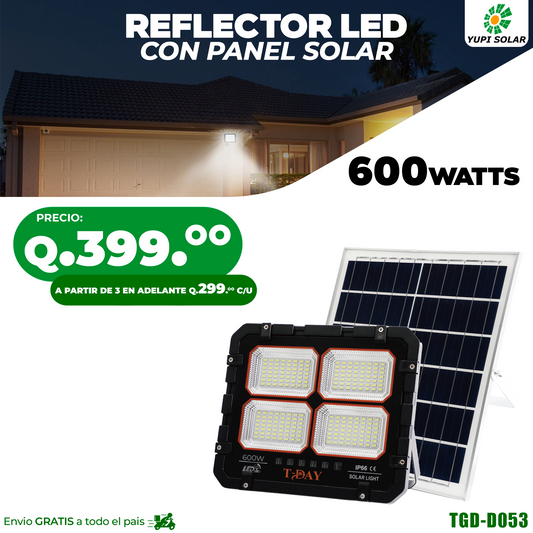 Reflector solar tipo industrial 600 WATTS