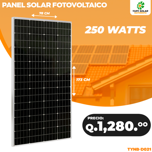 Panel solar 250 Watts