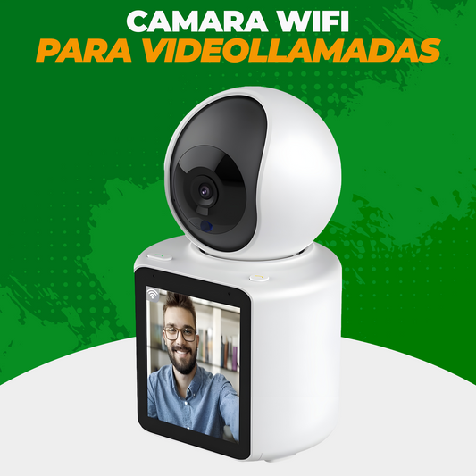 Cámara de seguridad WiFi para videollamadas