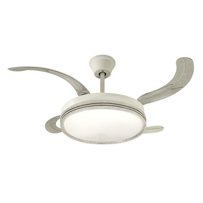 Ventilador de techo con luz led de 36 watts / doble linea