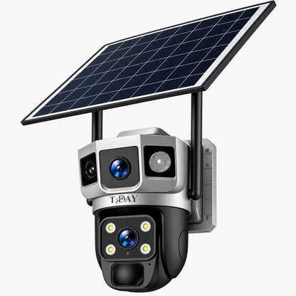 T-DAY Cámara solar 4g doble lente 12MPX