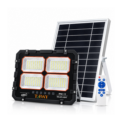 T-DAY Reflector Led Con Panel Solar de 1,200 Watts