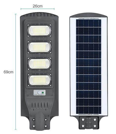 Lampara LED con panel solar incorporado 400 WATTS