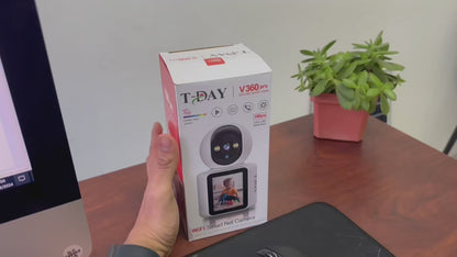 Cámara de seguridad WiFi para videollamadas