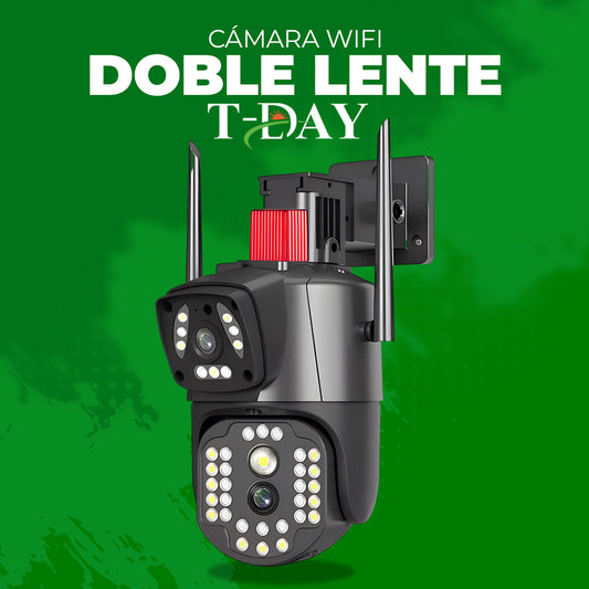Cámara WiFi de doble lente