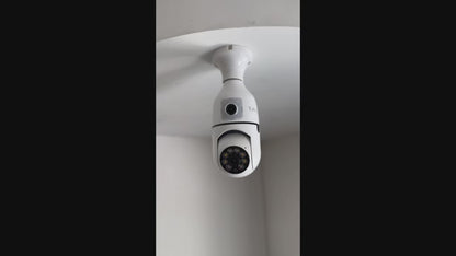 Camara WIFI estilo FOCO de doble LENTE