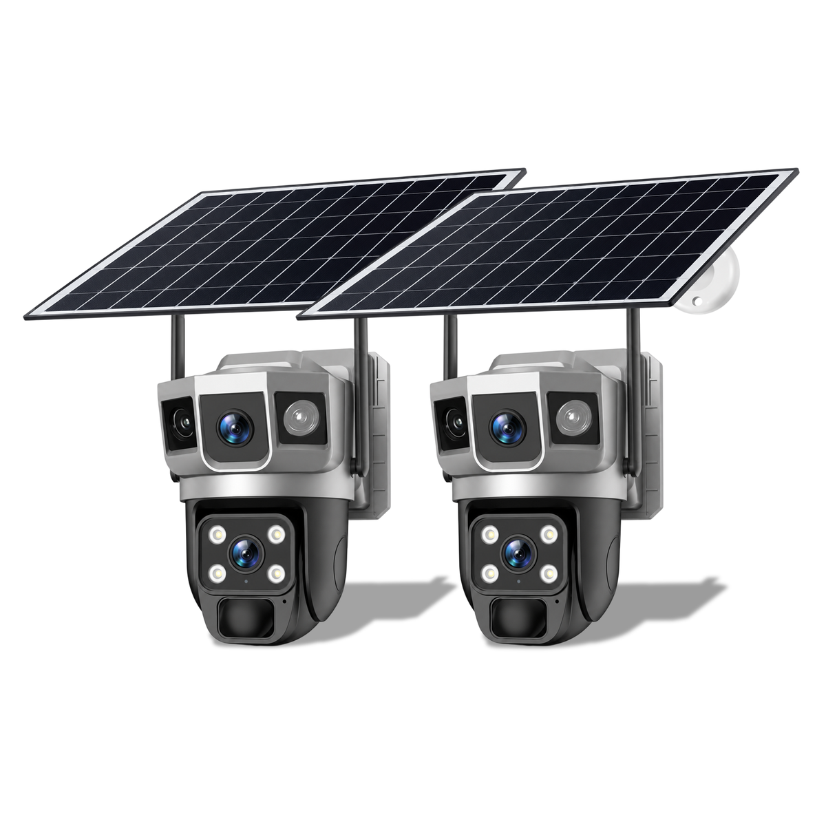 T-DAY Combo de cámara solar 4g doble lente 12MPX